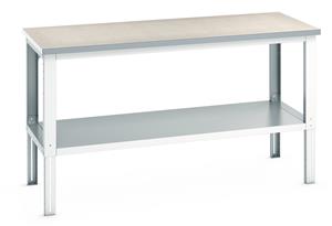 Bott Lino Workbench with Full Shelf - 2000Wx900Dx740-1140mmH Benches with Full Depth Shelf 41004140.16V 